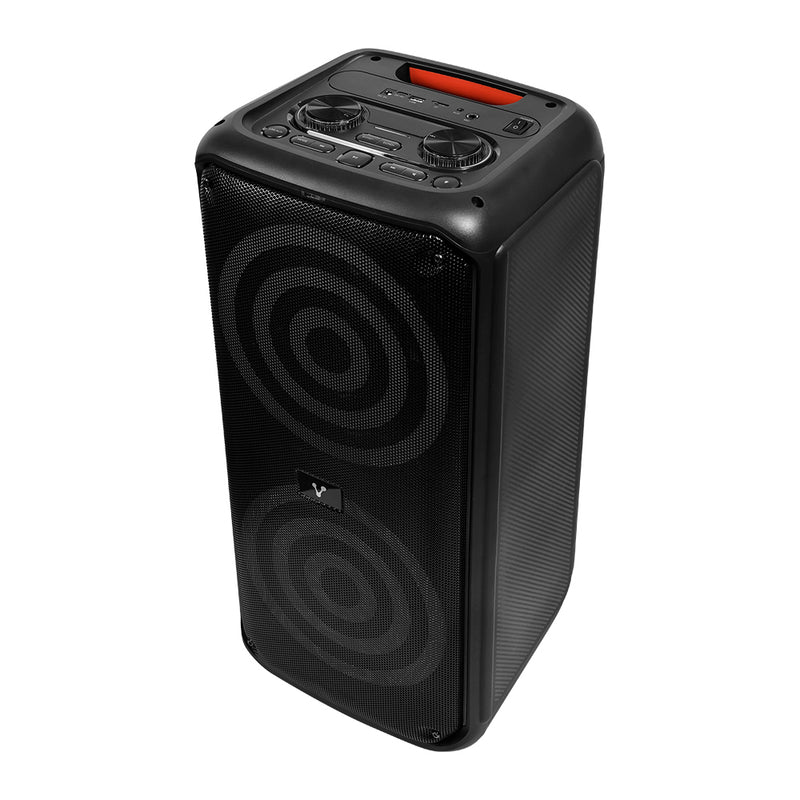 Bafle Vorago 2X8" Bt 2X30 Watts Rms Tecnología Dsp, Usb, Micro sd, 3.5 MM, Tws 5 Hrs (KSP-503)