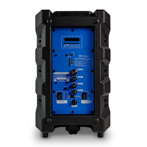 Bafle Vorago 8" Bt Recargable 1 Micr. Alamb. 30W Rgb, Ksp-302