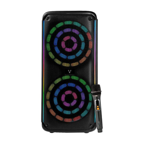 Bafle Vorago 2X8" Bt 2X30 Watts Rms Tecnología Dsp, Usb, Micro sd, 3.5 MM, Tws 5 Hrs (KSP-503)
