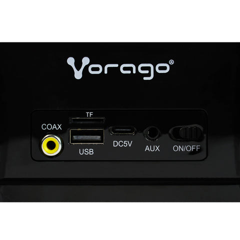 Barra De Sonido Vorago Bt, Tf, Aux 3.5Mm, Usb, Coaxial, Rgb, Usb Tipo C 2X5W Bsp-450