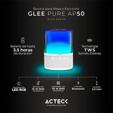 Bocina Acteck Glee Pure Ap50 Bt 40W Bateria Recargable Blanco (AC-936415)