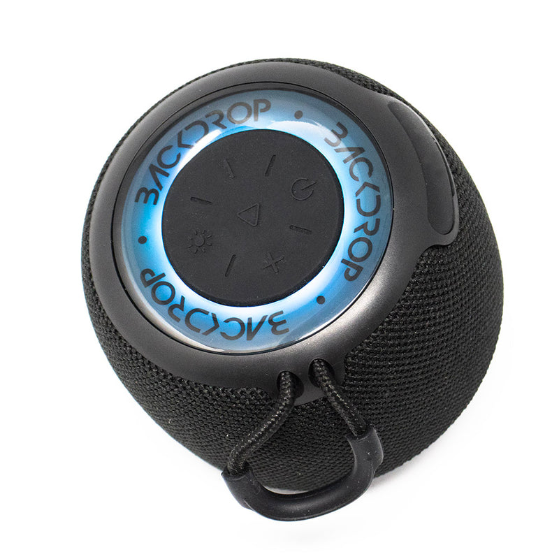 Bocina Bluetooth Backdrop BD91 Negra: Potencia de 5W, Versatilidad sin Límites con AUX, Radio FM, Micro SD Card y USB