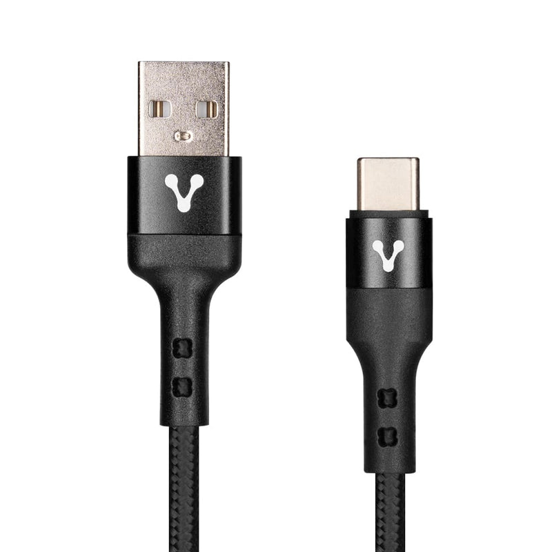 Cable Vorago Usb-Tipo C 3 Metros Carga Rápida Negro (Cab-128)