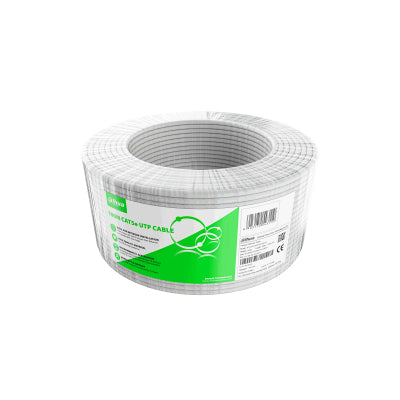 Bobina de Cable UTP Cat5e/ CCA/ 305 Metros/Color Blanco/ Uso Interior/ Cubierta de FR-PVC (ROHS compliant) -