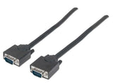 Cable SVGA HD15 macho a HD15 macho - de 3.0m Color Negro, Completamente blindado para reducir la interferencia EMI - 311748 