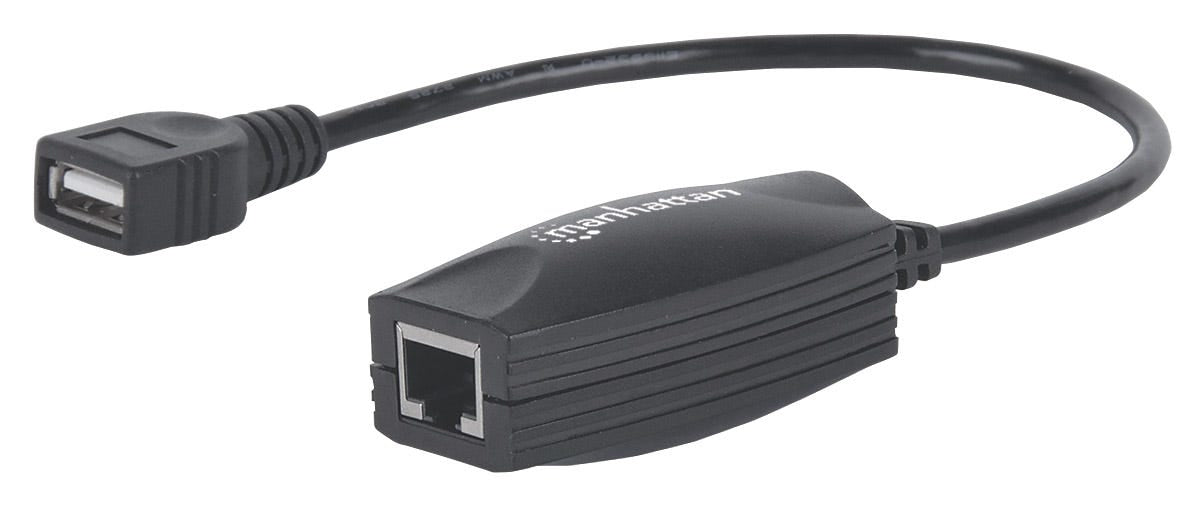 Extension USB hasta 60mts por cable UTP; Bus que proporciona alimentación - no requiere alimentación externa. - 179300