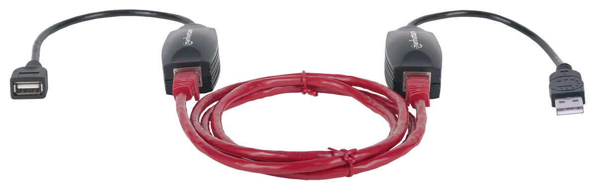 Extension USB hasta 60mts por cable UTP; Bus que proporciona alimentación - no requiere alimentación externa. - 179300