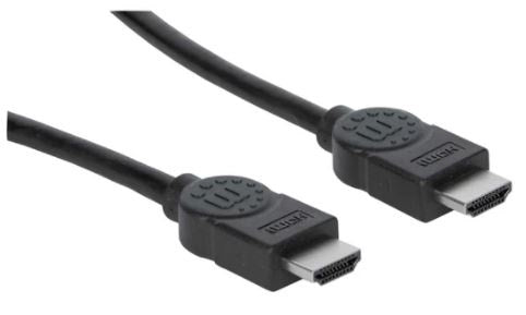 Cable HDMI 4K de Alta Velocidad con Canal Ethernet - Macho a Macho, Blindado, Negro, 2 m - 323215