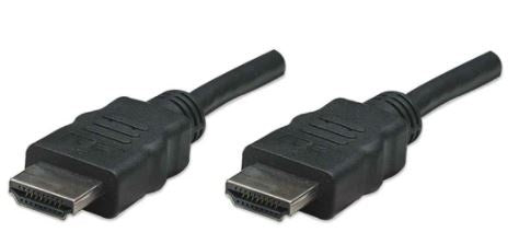 Cable HDMI Macho a Macho - Blindado, 1080p Ancho de banda: 10.2 Gbps Negro, 7.5m - 308441 