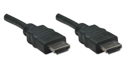 Cable HDMI Macho a Macho - Blindado, 1080p Ancho de banda: 10.2 Gbps Negro, 7.5m - 308441