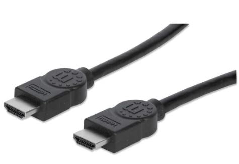 Cable HDMI Macho a HDMI Macho - Blindado, 4K@30Hz, 3D, Negro, 5m. - 306133