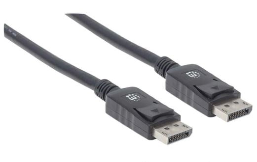 Cable DisplayPort Macho a DisplayPort Macho - Blindado, Negro, 2 m; resolución de hasta 4K@60Hz - 307116