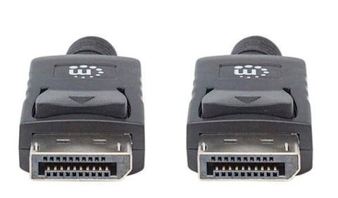 Cable DisplayPort Macho a DisplayPort Macho - Blindado, Negro, 2 m; resolución de hasta 4K@60Hz - 307116 
