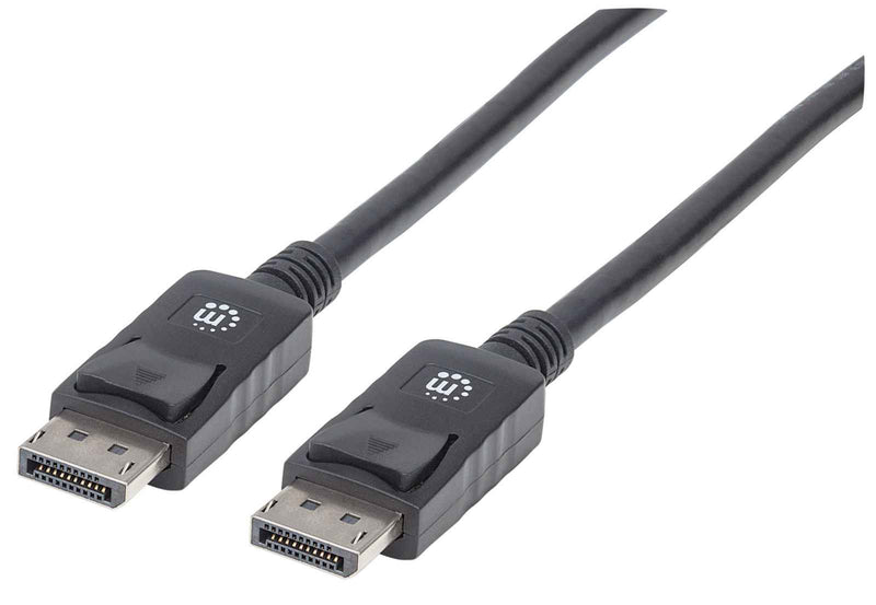 Cable DisplayPort Macho a DisplayPort Macho - Blindado, Negro, 2 m; resolución de hasta 4K@60Hz - 307116