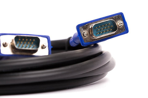 Cable VGA Naceb Technology 1.5m Macho/Macho | Conectores HD15 Reforzados | Transmisión de Video Clara