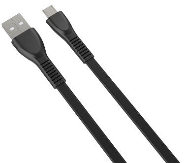 Cable USB a Micro USB Naceb NA-0103N 1m Negro | Carga y Sincronización Rápida | Cable Duradero y Flexible