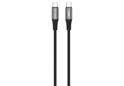 Cable Tipo-C a Tipo-C Naceb NA-0141 | Carga Cero Interrupciones 100W | Carga Ultra Rápida para Laptops y Celulares