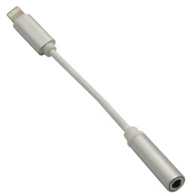 Cable Lightning  Audio 3.5 mm - 13 Cms, 170101 BROBOTIX