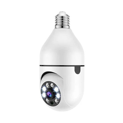 CÁMARA foco DBUGG DB-FF01 Esta cámara tipo domo  te permitirá registrar diversos momentos. Cuenta con resolución de 3MP - Se conecta a roseta E27