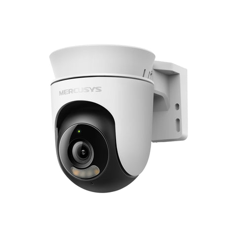 Cámara de Seguridad Exterior Mercusys MC510 - Pan/Tilt con Resistencia al Clima - Protección Perimetral de 360 Grados - Nuevo