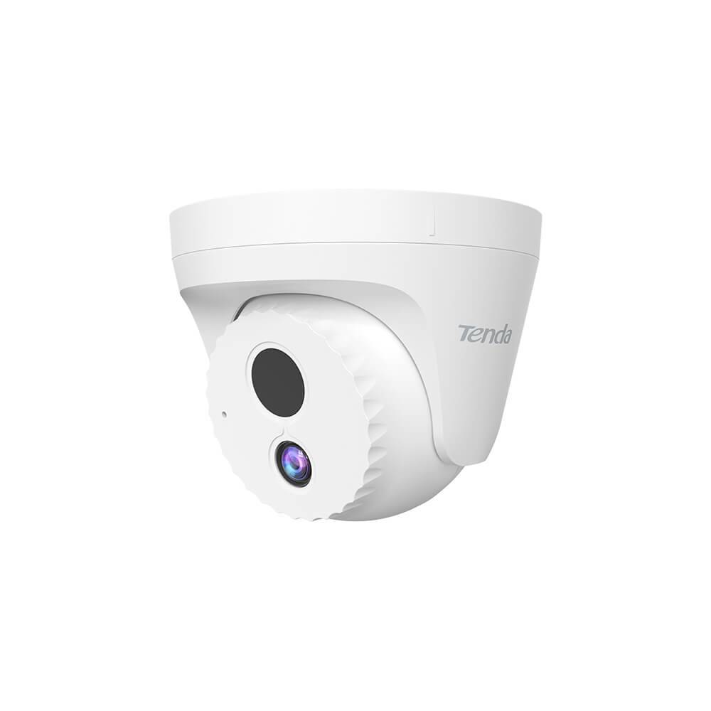 Cámara PoE TENDA IC7-PRS 4MP - Lente de 4.0mm con Visión Nocturna Infrarroja - Captación de Audio Remota - Seguridad Nítida