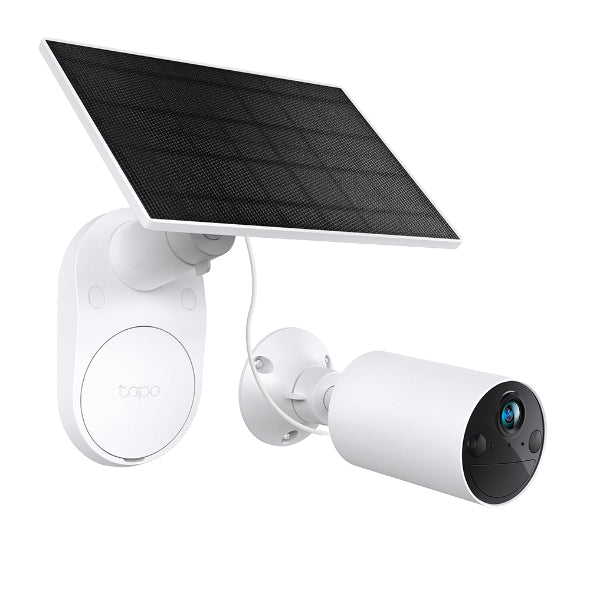 Kit de Cámara de Seguridad Solar TP-LINK Tapo C410 KIT - Panel Solar Incluido con Resolución HD - Monitoreo Autónomo Exterior - Seguridad Ecológica