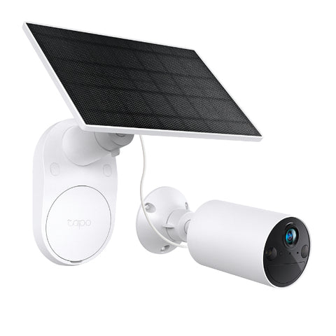 Kit de Cámara de Seguridad Solar TP-LINK Tapo C410 KIT - Panel Solar Incluido con Resolución HD - Monitoreo Autónomo Exterior - Seguridad Ecológica