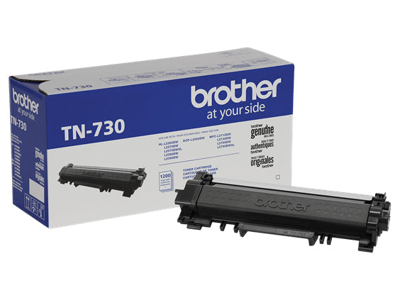 Tóner BROTHER TN730 - Impresión Láser, Negro, DCP-L2550DW, HL-L2350DW, HL-L2370DW, HL-L2370DW XL, HL-L2390DW, HL-L2395DW, MFC-L2710DW, MFC-L2750DW