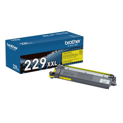 Toner Brother TN229XXLY - Amarillo, hasta 4, 000 páginas, compatible solo con MFCL3780CDW