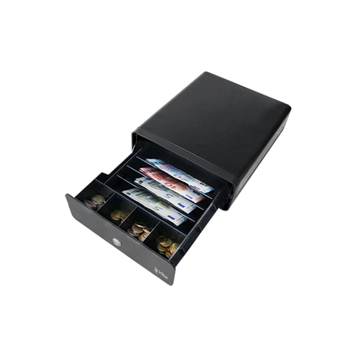 Cajón De Dinero 3Nstar Cd205 Con Llave, 24V, Compacto, Negro, Metálico Cd205