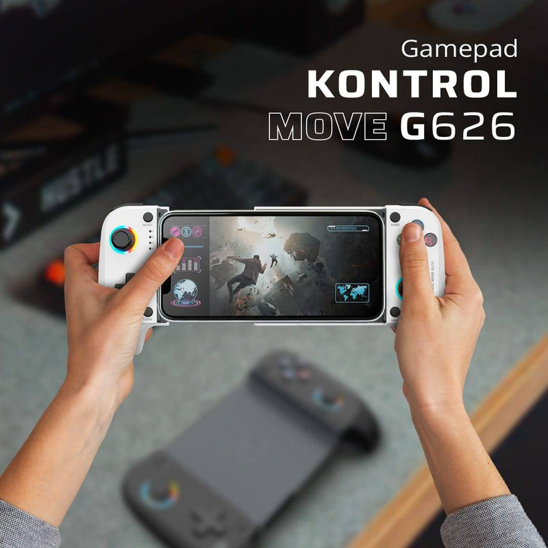 Gamepad Inalámbrico Kontrol Move G626 BALAMRUSH LEGEND SERIES  - BLANCO