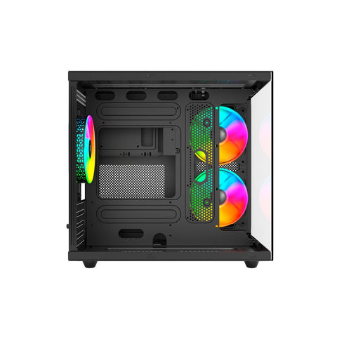 Gabinete Balam Tankprogm955 Mini Torre, Mini atx, Cristal, Negro Br-937320