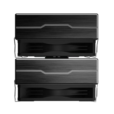 Enfriamiento De Aire Balam Nitrox Nx70 Cpu 2 Ventiladores Argb Negro Br-937382