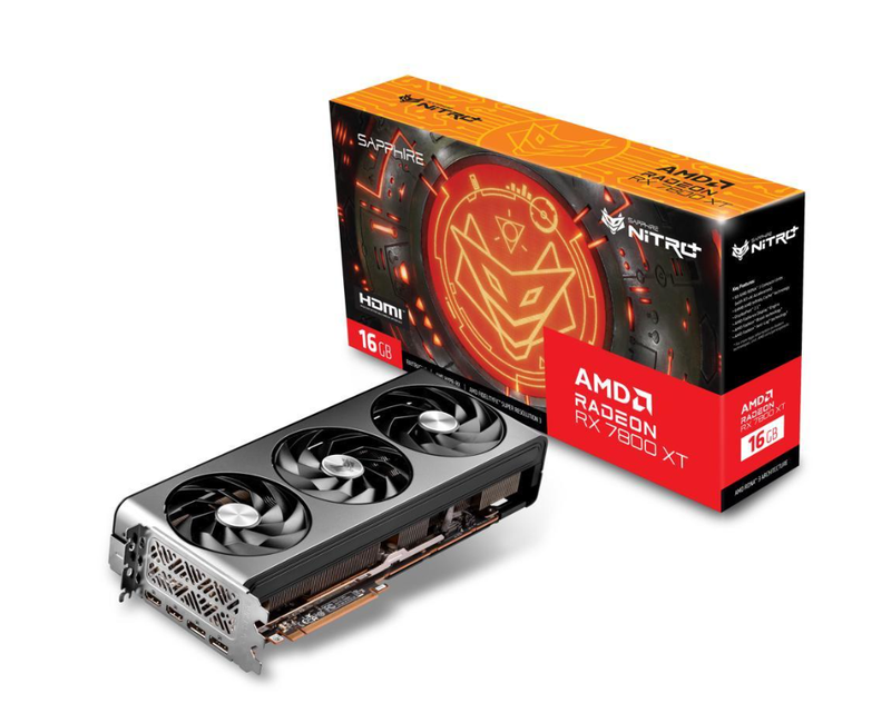 Tarjeta De Video Sapphire Nitro Rx7800Xt Gddr6 16Gb (11330-01-20G)