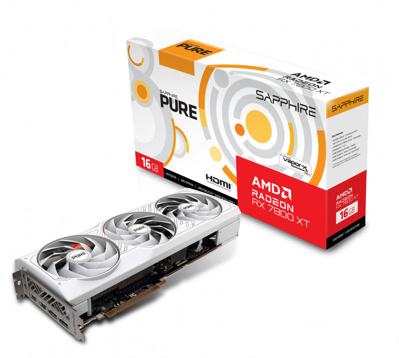 Tarjeta De Video Sapphire Pure Rx7800Xt Ddr6 16Gb (11330-03-20G)