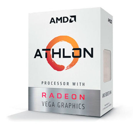 Procesador AMD Athlon 3000G - 2 Núcleos y Gráficos Radeon Vega 3 - Rendimiento Confiable y Económico - Nuevo