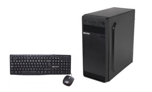 Computadora EVOTEC EV-2004, Cpu Intel I5 11400, Ram 8Gb, Almacenamiento  480Gb, Gabinete Torre - Ev-2004