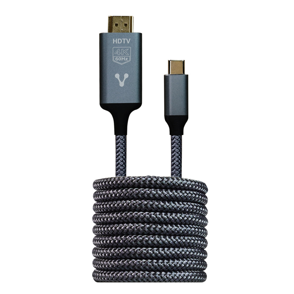 Cable Convertidor Vorago Tipo C A Hdmi 4K 1.8 Mt Cab-310