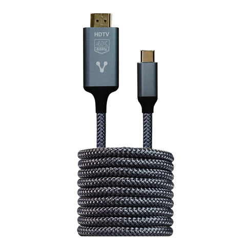 Cable Convertidor Vorago Tipo C A Hdmi 4K 1.8 Mt Cab-310