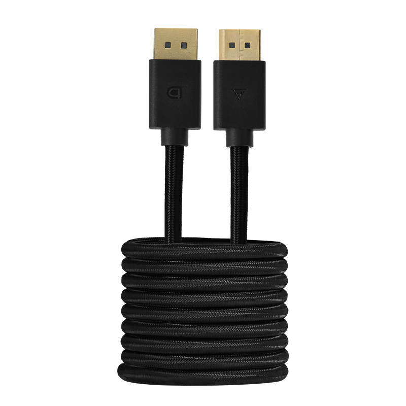 Cable Game Factor Display Port 1.4 Macho A Macho 4K 2 Mts Ch. Oro 24K (Dtd400)