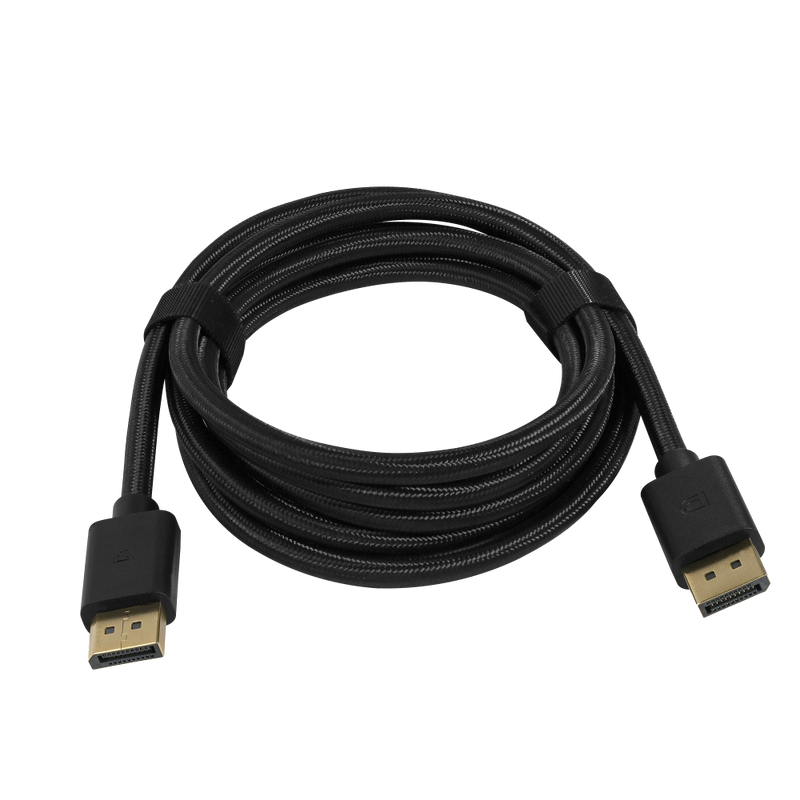 Cable Game Factor Display Port 1.4 Macho A Macho 4K 2 Mts Ch. Oro 24K (Dtd400)