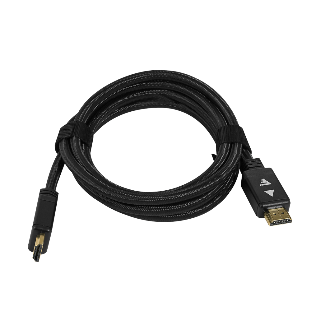 Cable Game Factor Hdmi Macho A Hdmi Macho 8K 2 Mts Chapa De Oro 24K (Hth400)
