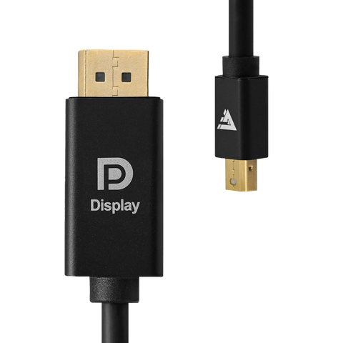 Cable Game Factor Mini Display Port A Display Port 4K 2 Mts Ch. Oro 24K (Mdtd400)