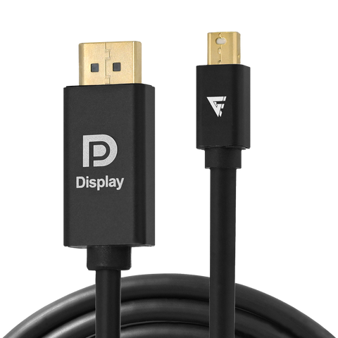Cable Game Factor Mini Display Port A Display Port 4K 2 Mts Ch. Oro 24K (Mdtd400)