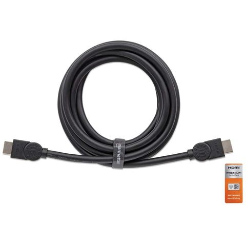 Cable Hdmi Manhattan 5 Metros V2.0 Macho-M Premium (355360)