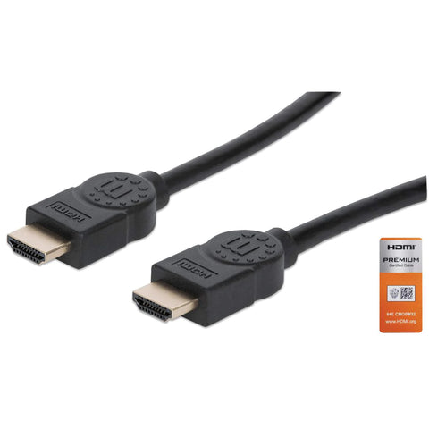 Cable Hdmi Manhattan 5 Metros V2.0 Macho-M Premium (355360)