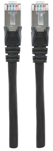 Cable Patch Intellinet Cat 6A, 30Cm ( 1.0F) S/Ftp Negro (313834)