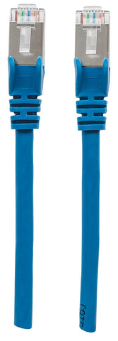 Cable Patch Intellinet Cat 6A, 7.6 Mts (25.0F) S/Ftp Azul, 741514