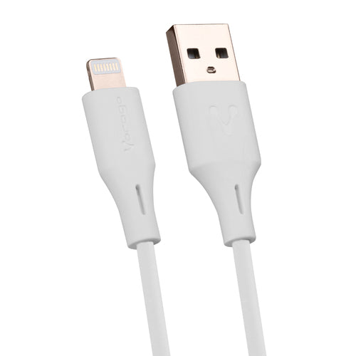 Cable Vorago Usb-Apple Lightning 1 Metro Blanco (CAB-L01W)