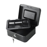 Cajón De Dinero Qian, Con Llave, 5 Compartimentos Para Billetes O Para Monedas, Compartimento Extraíble, Cajas Registradoras, Para Guardar Joyas, Relojes, Billetes, Monedas, Qoc-143sk